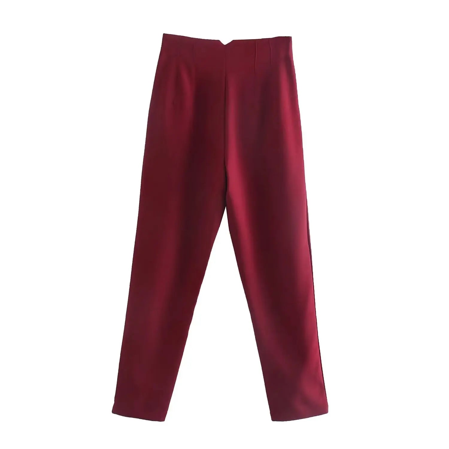 Koekop Trajes de oficina Pantalones lápiz Negro Rosa Blanco Pantalones de mujer Ropa de oficina de moda Pantalones de cintura alta para mujer Pantalones formales