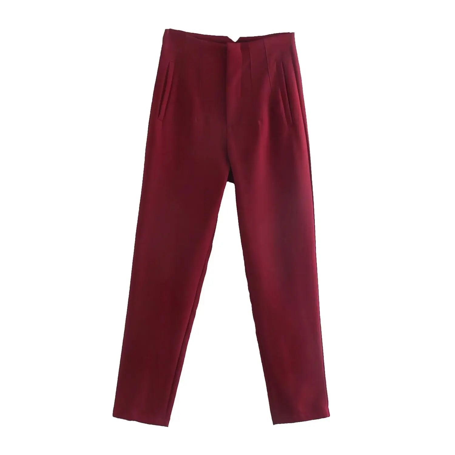 Koekop Trajes de oficina Pantalones lápiz Negro Rosa Blanco Pantalones de mujer Ropa de oficina de moda Pantalones de cintura alta para mujer Pantalones formales