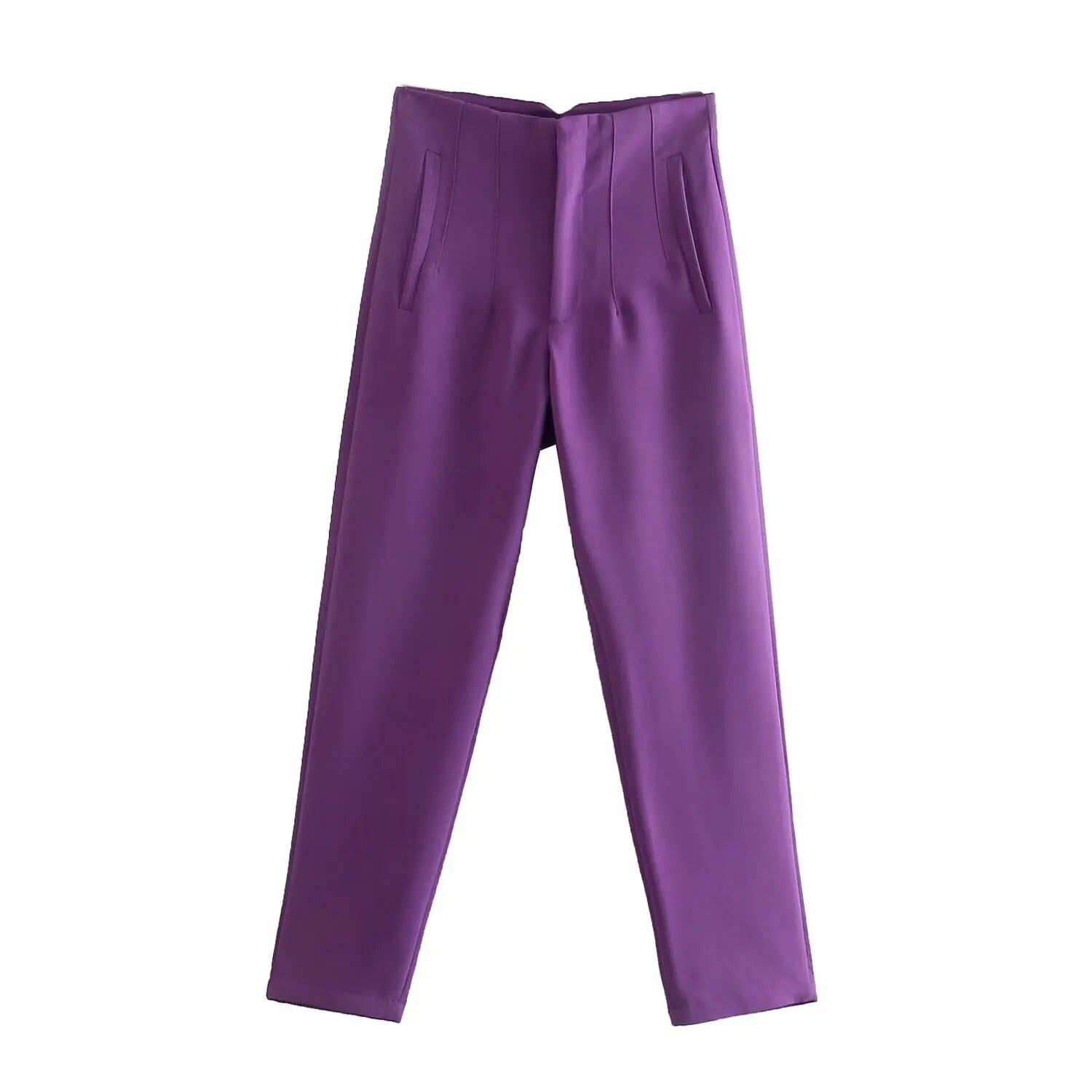 Koekop Trajes de oficina Pantalones lápiz Negro Rosa Blanco Pantalones de mujer Ropa de oficina de moda Pantalones de cintura alta para mujer Pantalones formales