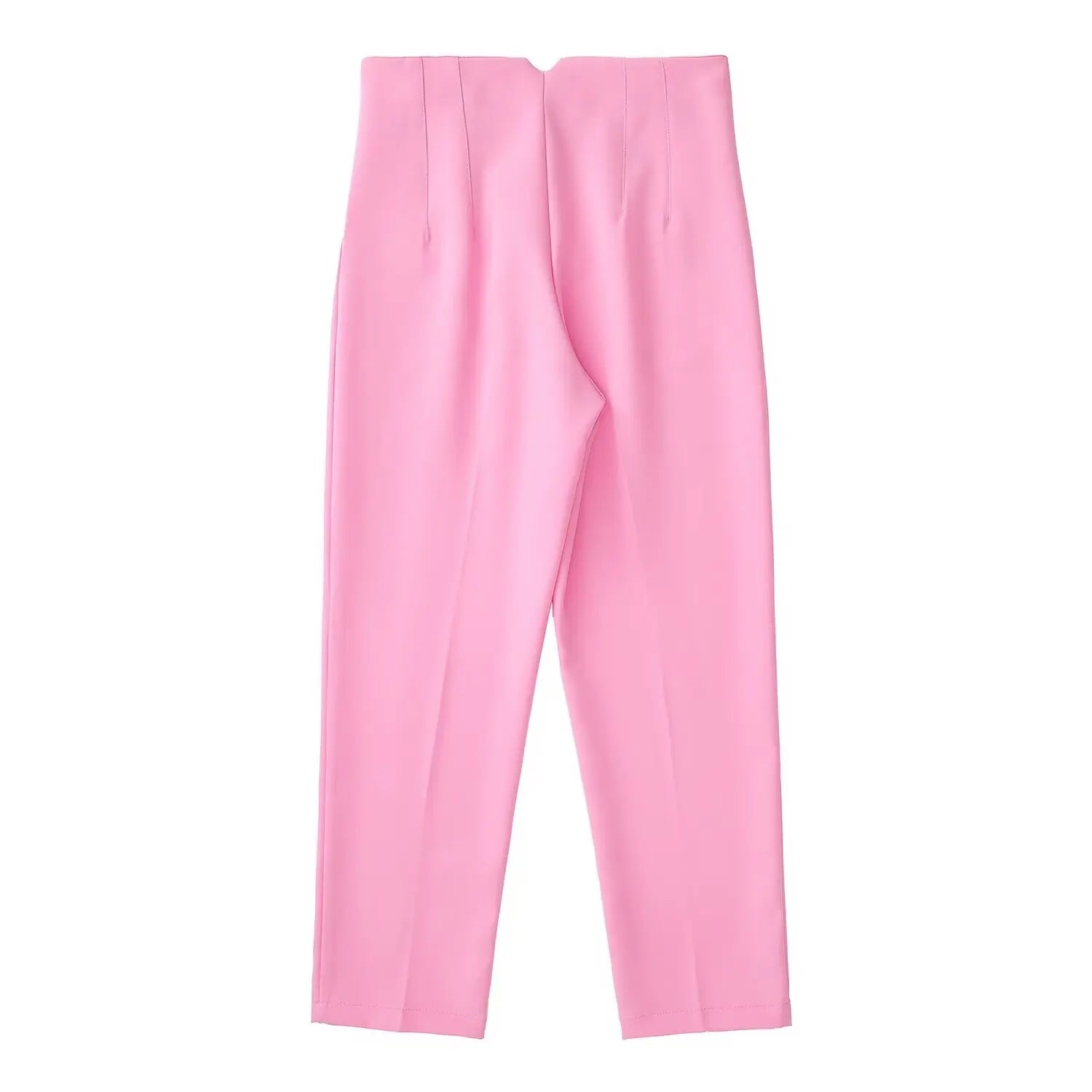 Koekop Trajes de oficina Pantalones lápiz Negro Rosa Blanco Pantalones de mujer Ropa de oficina de moda Pantalones de cintura alta para mujer Pantalones formales
