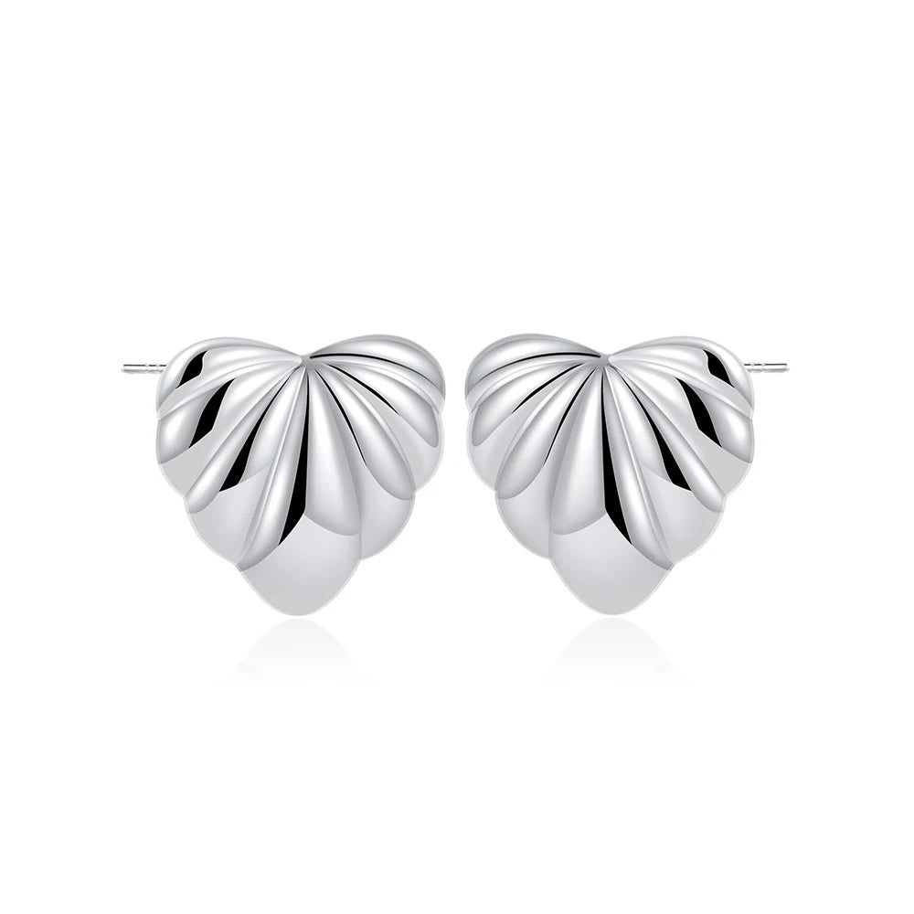 Pendientes de nudo torcido circulares multicapa de acero inoxidable a la moda para mujer, pendientes llamativos chapados en oro con textura de colores mezclados, bisutería