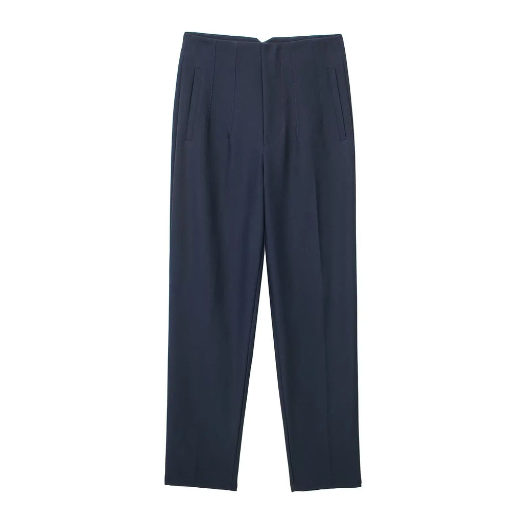 Koekop Trajes de oficina Pantalones lápiz Negro Rosa Blanco Pantalones de mujer Ropa de oficina de moda Pantalones de cintura alta para mujer Pantalones formales