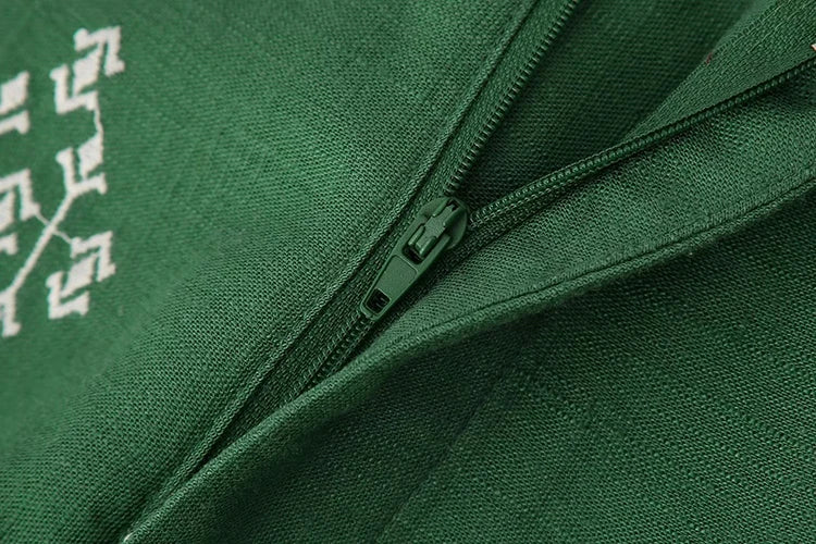 Pantalones Vintage holgados de lino bohemios para mujer, moda de verano 2023, pantalones bordados suaves para mujer, pantalones informales elegantes para mujer