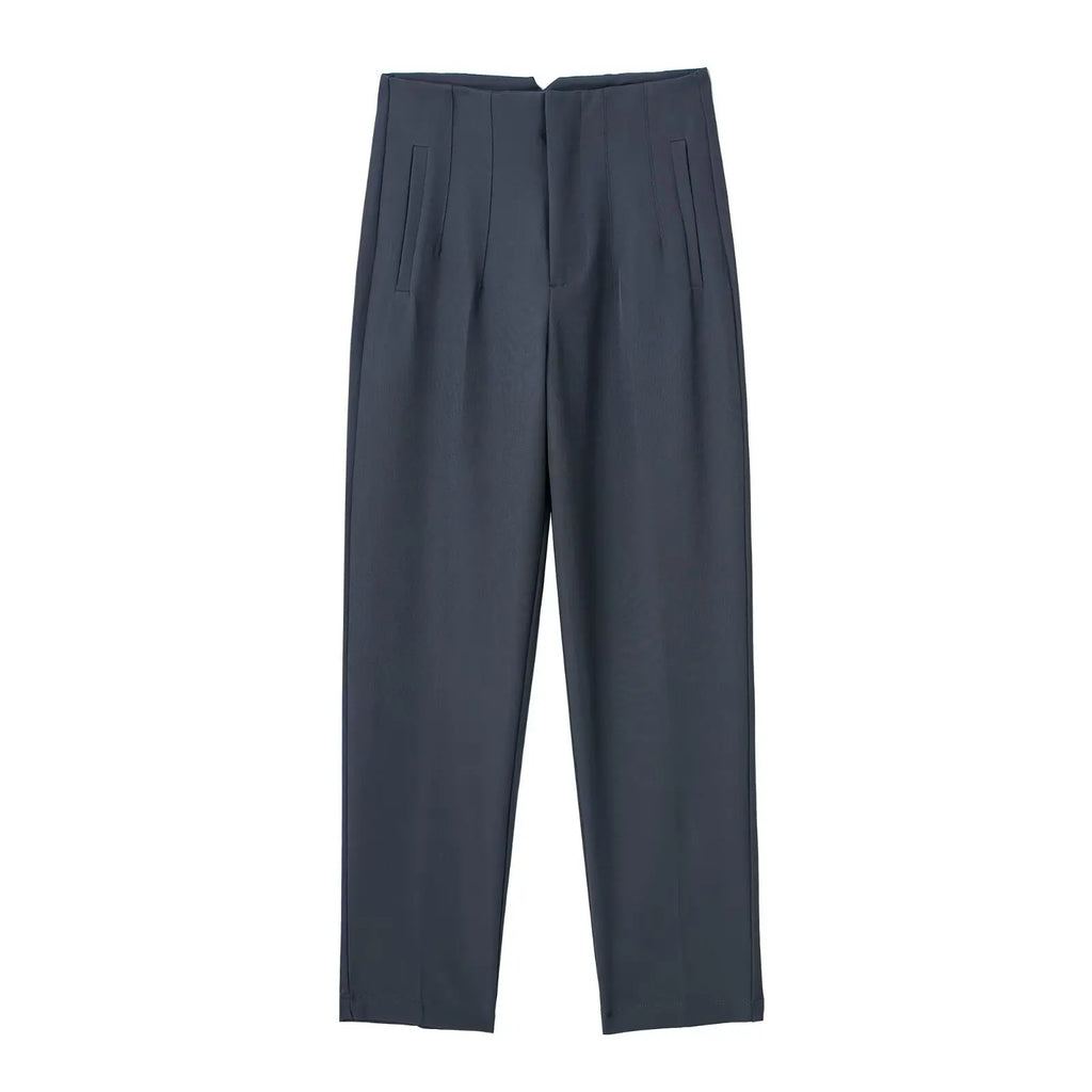 Koekop Trajes de oficina Pantalones lápiz Negro Rosa Blanco Pantalones de mujer Ropa de oficina de moda Pantalones de cintura alta para mujer Pantalones formales