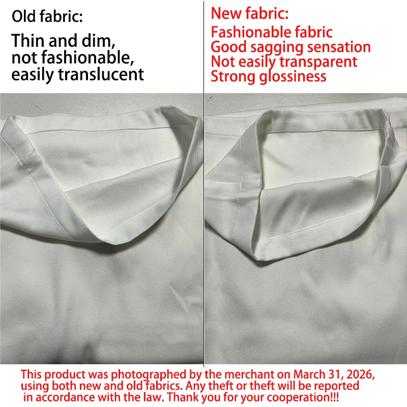 Pantalones de pierna ancha blancos ligeros de lujo para mujer, pantalones de pierna recta de cintura alta con temperamento versátil para ir al trabajo y ocio, primavera y otoño