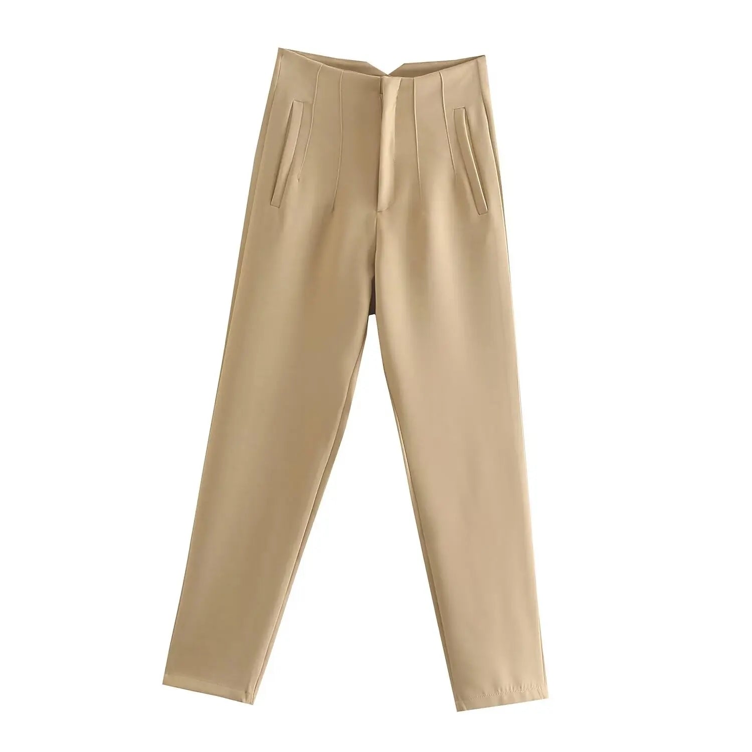 Koekop Trajes de oficina Pantalones lápiz Negro Rosa Blanco Pantalones de mujer Ropa de oficina de moda Pantalones de cintura alta para mujer Pantalones formales