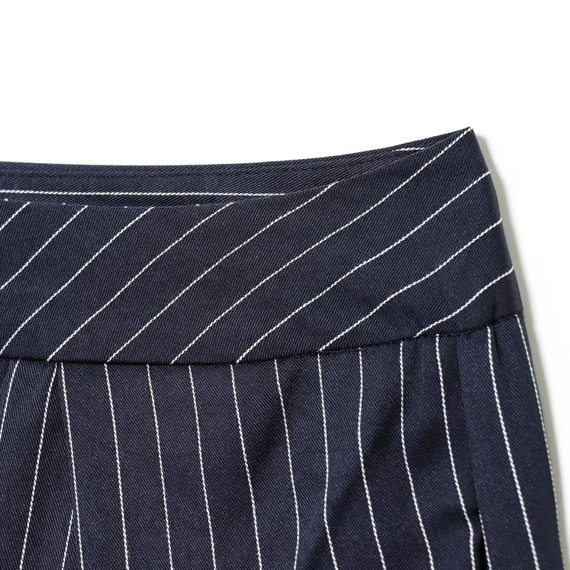 Pantalones anchos plisados HXAO para mujer, pantalones de traje holgados para mujer, pantalones beige de cintura alta para oficina y trabajo, pantalones de pierna ancha oversize para primavera